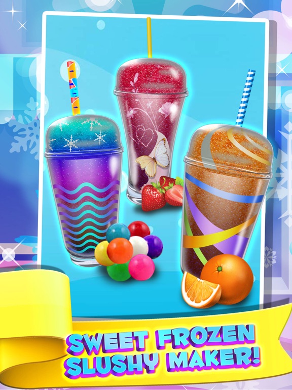 Dessert Slushy Maker Food Cooking Game - make candy drink for ice cream  soda making salon!